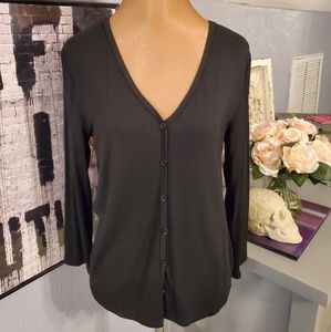 Black sz Med Emerette Blouse